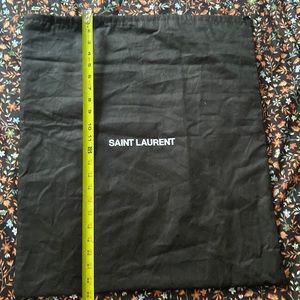Saint Laurent new dust bag.